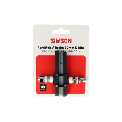 Simson S020209 remblokken E-bike V-Brake 80mm