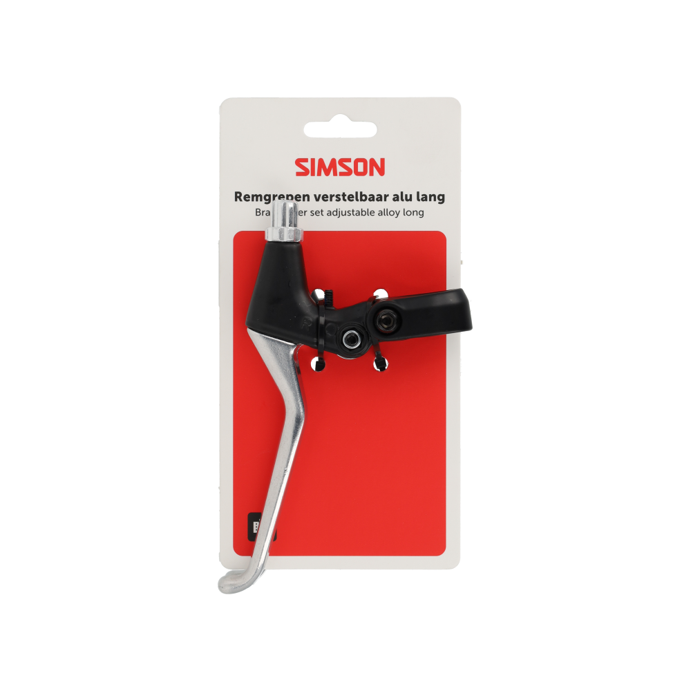 Simson S020235 remhendelset verstelbaar lange greep alu/zwart
