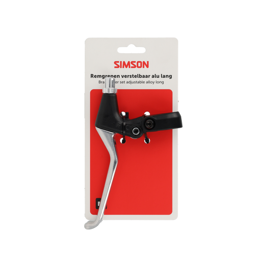 Simson S020235 remhendelset verstelbaar lange greep alu/zwart