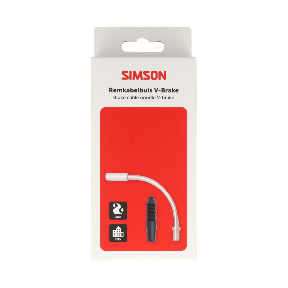 Simson S020237 remkabelbuis V-Brake incl. rubber