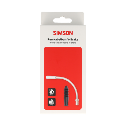Simson S020237 remkabelbuis V-Brake incl. rubber