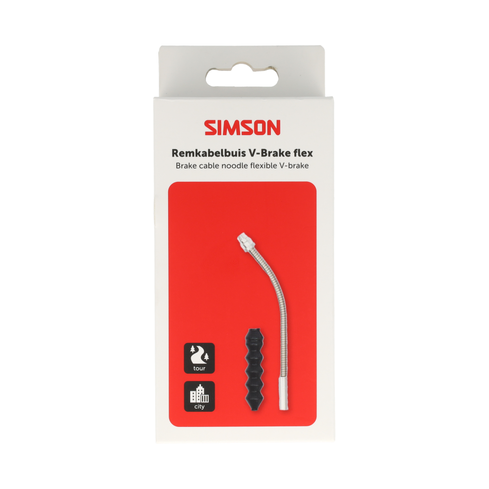 Simson S020238 remkabelbuis V-Brake flexibel incl. rubber