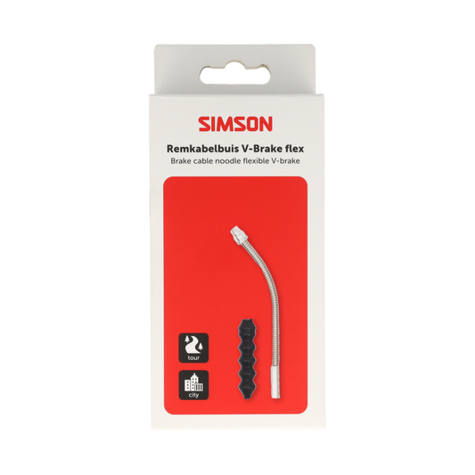 Simson S020238 remkabelbuis V-Brake flexibel incl. rubber