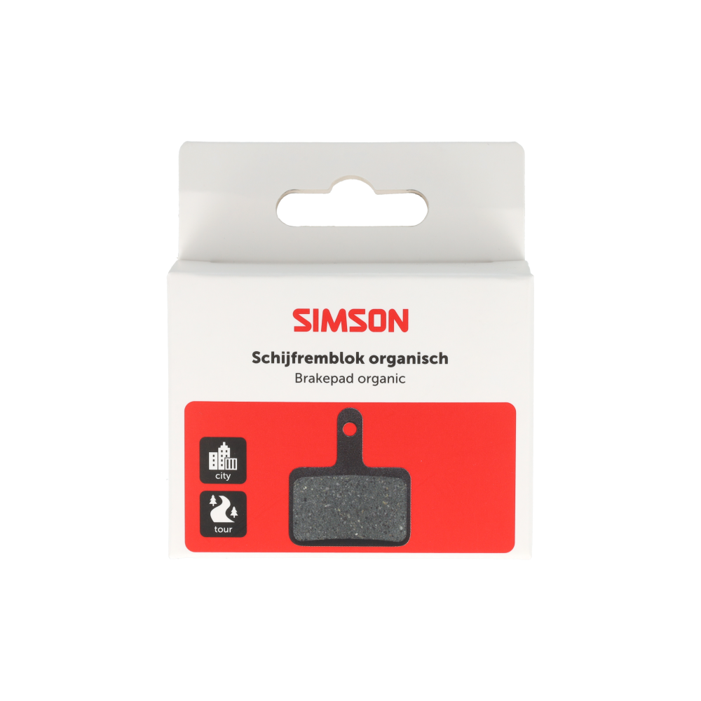Simson S020240 schijfremblok Organisch
