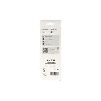 Simson S020370 ketting Normaal Basic