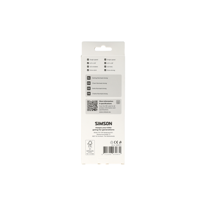 Simson S020371 ketting Normaal Strong