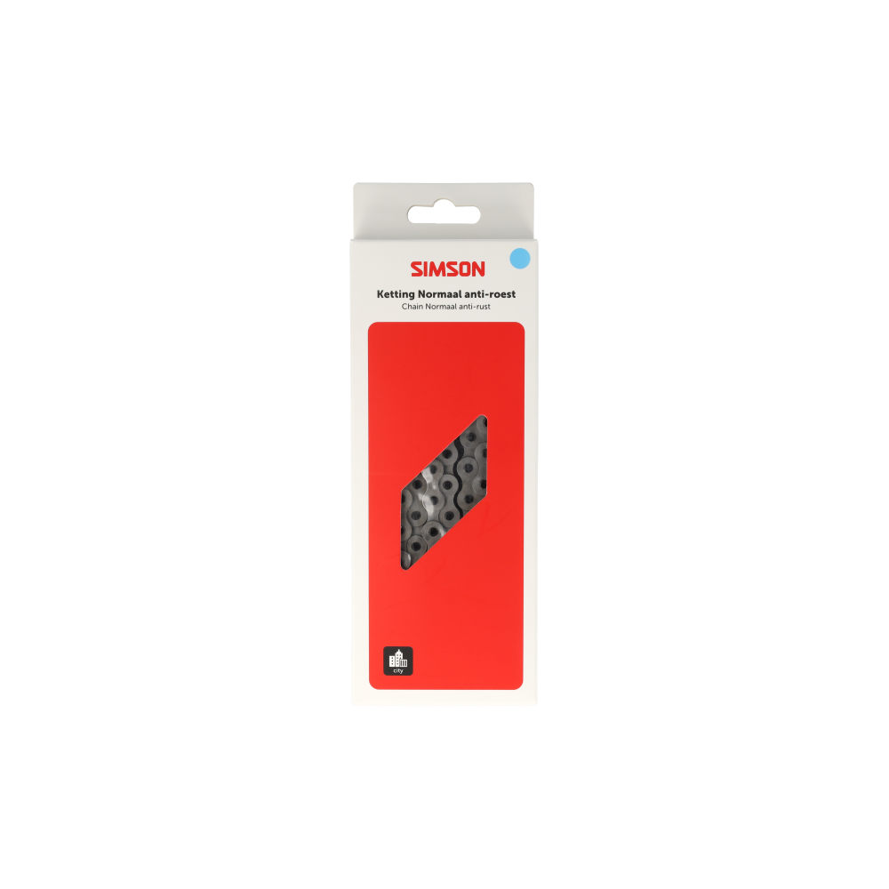 Simson S020372 ketting Normaal Anti-roest