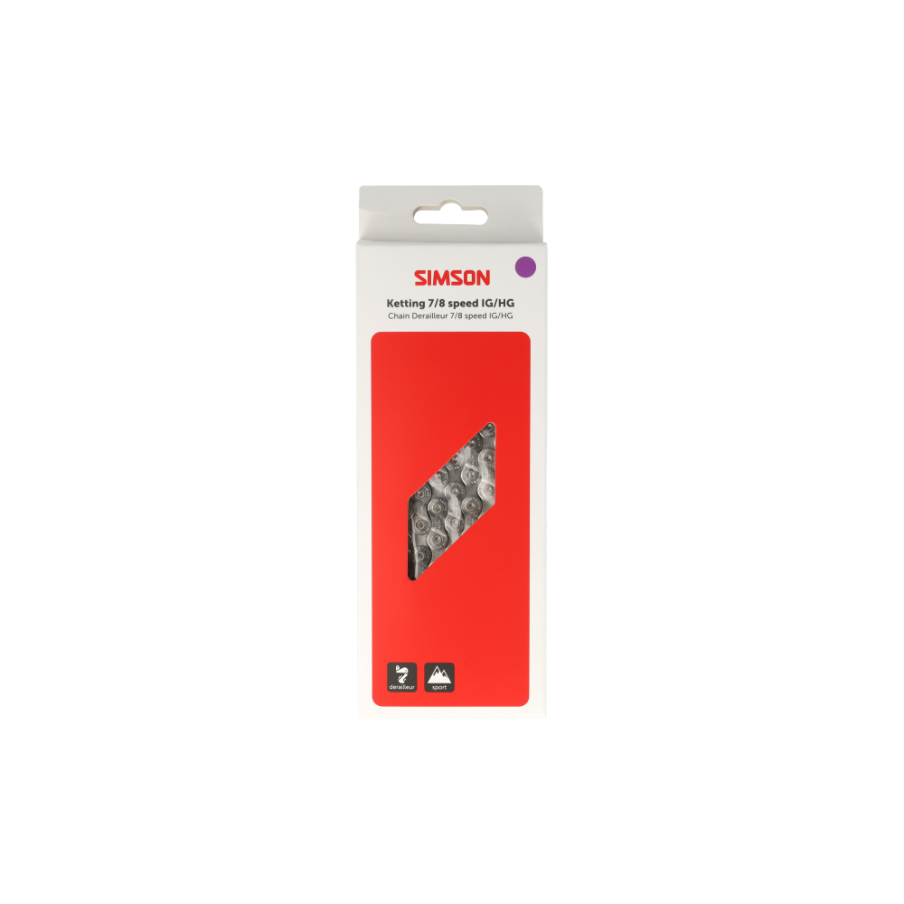Simson S020374 ketting Derailleur 7/8 IG/HG