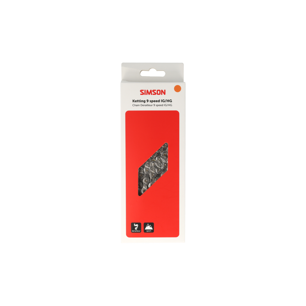 Simson S020375 ketting Derailleur 9 IG/EXA