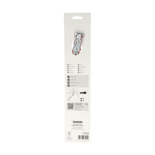 Simson S020408 standaard Quick verstelbaar brede plaat