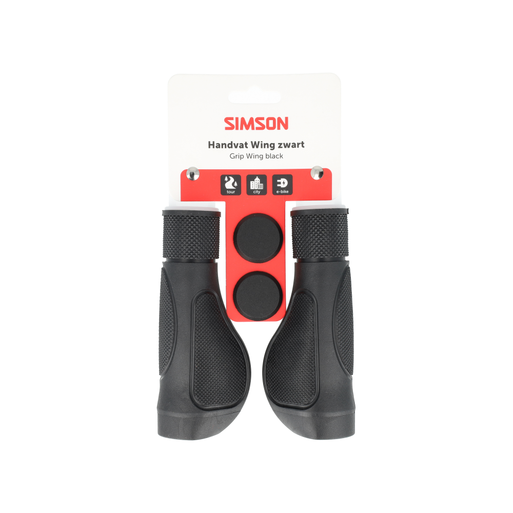 Simson S020452 handvatten Wing zwart
