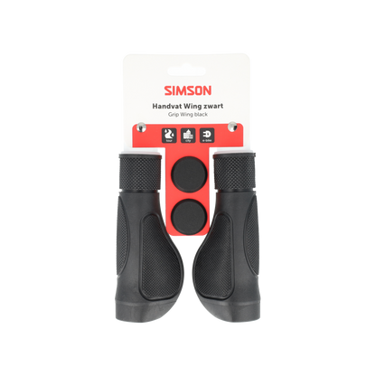 Simson S020452 handvatten Wing zwart