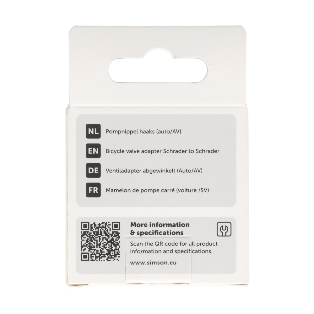 Simson S020502 pompnippel Haaks Auto/AV