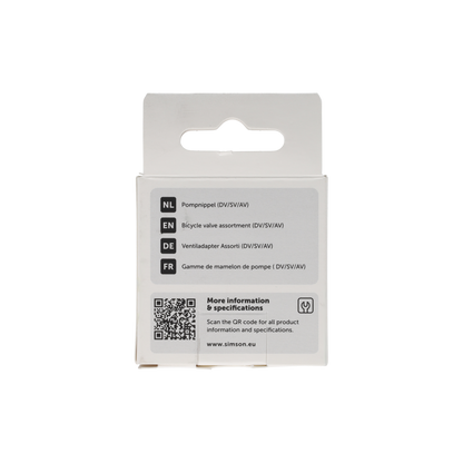 Simson S020505 pompnippel assortiment 3-delig