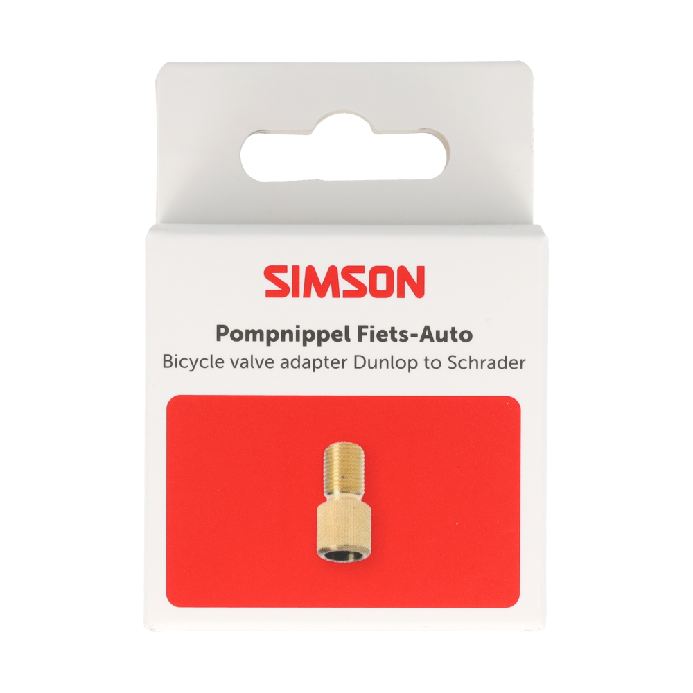 Simson S020507 pompnippel fiets/auto