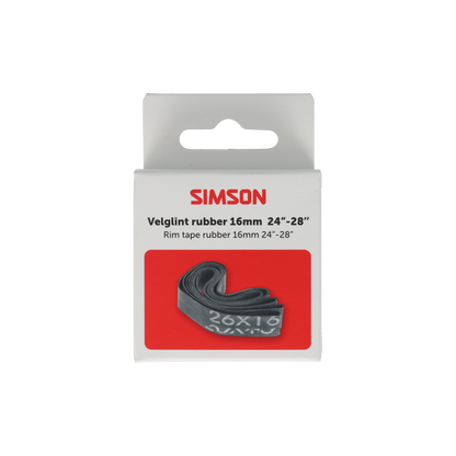 Simson S020510 velglintrubber 24"-28" 16mm breed