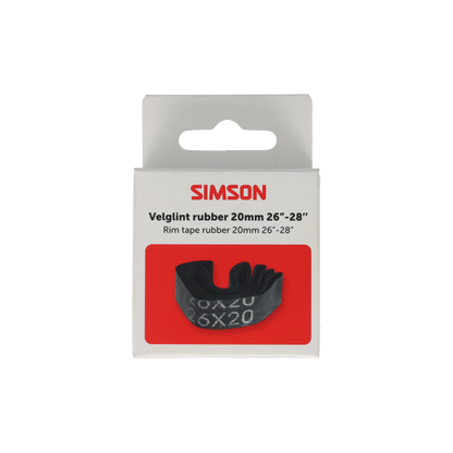 Simson S020511 velglintrubber 26"-28" 20mm breed
