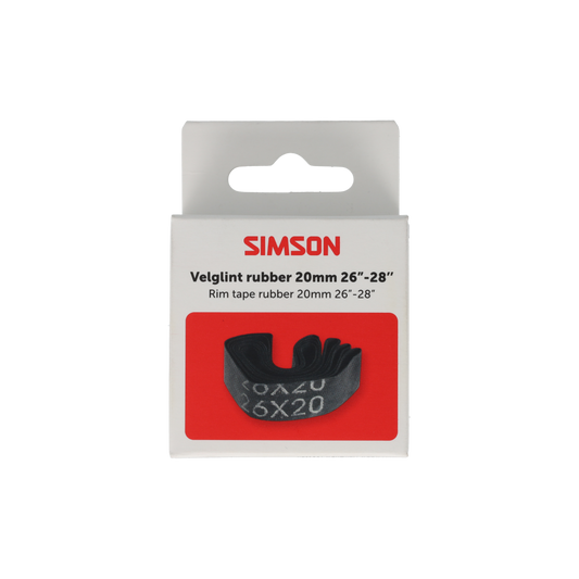 Simson S020511 velglintrubber 26"-28" 20mm breed