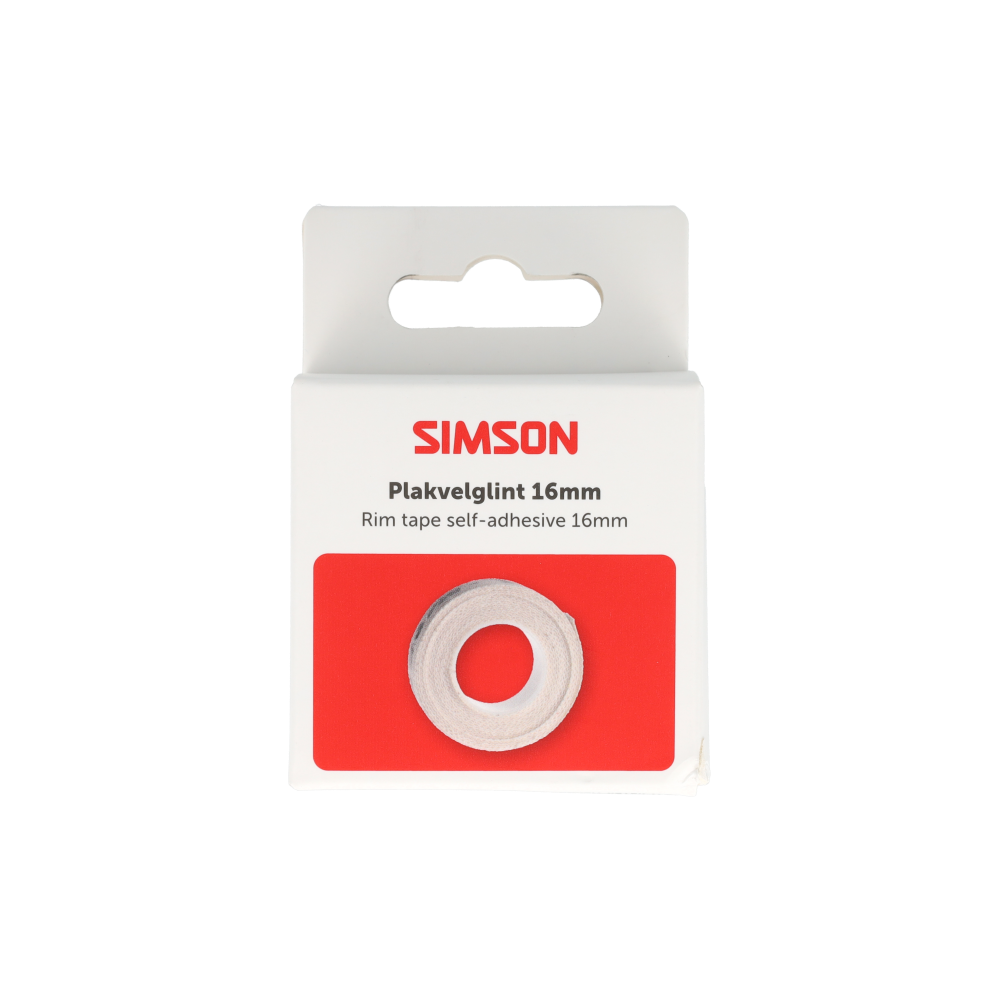 Simson S020514 plakvelglint 16mm breed