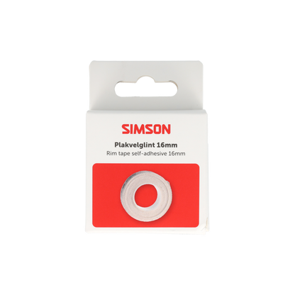 Simson S020514 plakvelglint 16mm breed