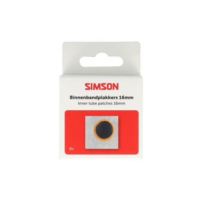 Simson S020520 binnenbandpleisters 16mm 8st.