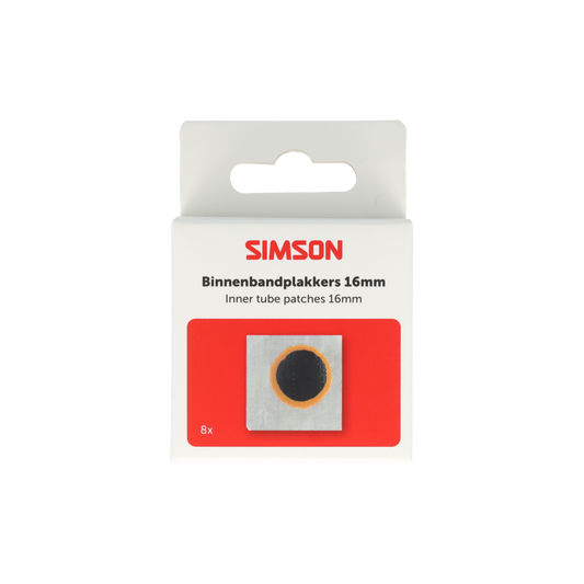 Simson S020520 binnenbandpleisters 16mm 8st.