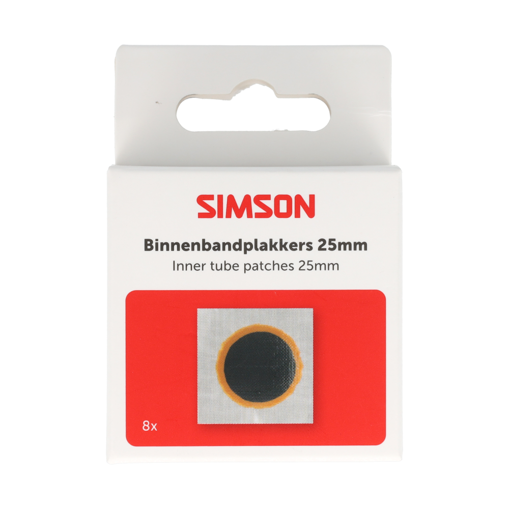 Simson S020521 binnenbandpleisters 25mm 8st.