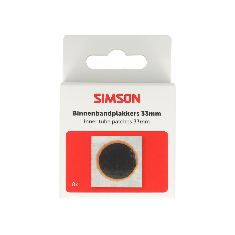 Simson S020522 binnenbandpleisters 33mm 8st.