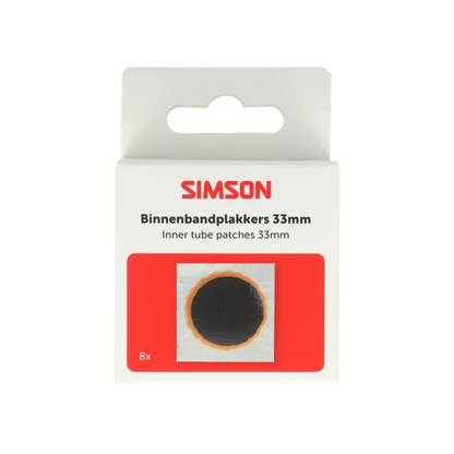 Simson S020522 binnenbandpleisters 33mm 8st.