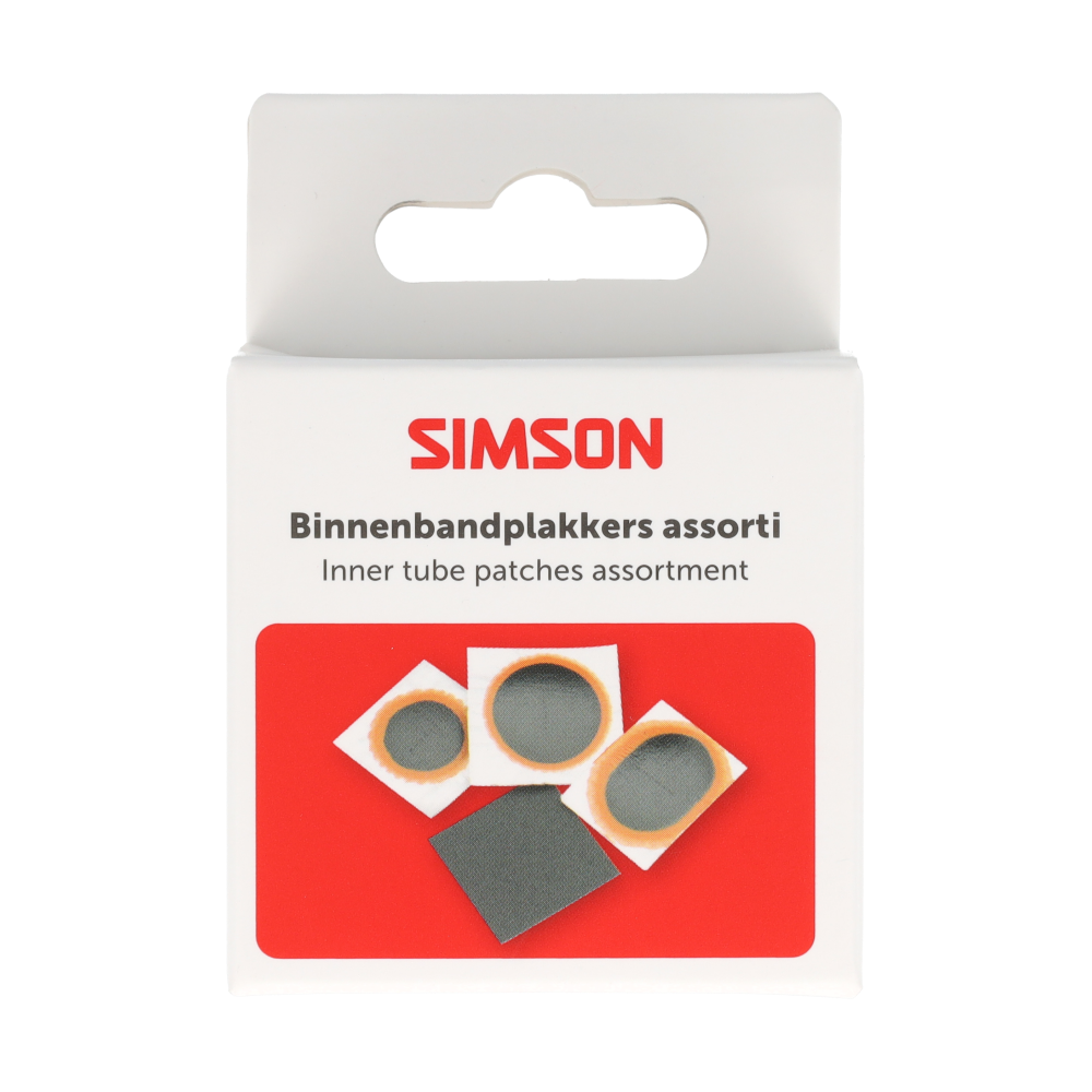 Simson S020525 binnenbandpleisters assortiment 9-delig