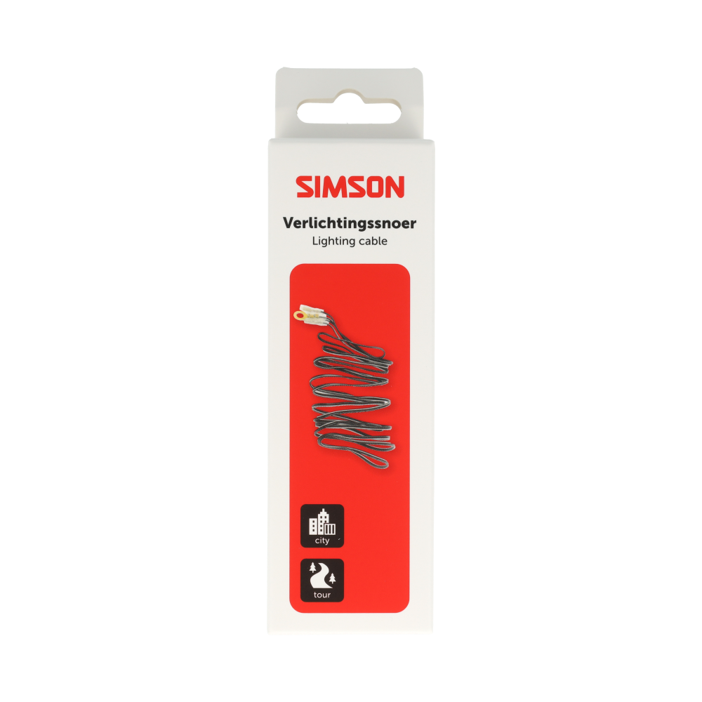 Simson S020660 verlichtingssnoer twee-aderig