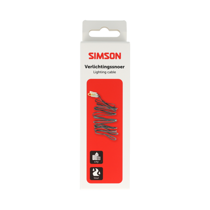 Simson S020660 verlichtingssnoer twee-aderig