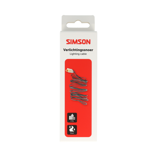 Simson S020660 verlichtingssnoer twee-aderig