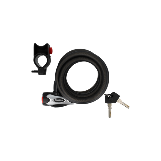 Simson S020840 spiraalkabelslot Pro size XXL 12mm x 180cm