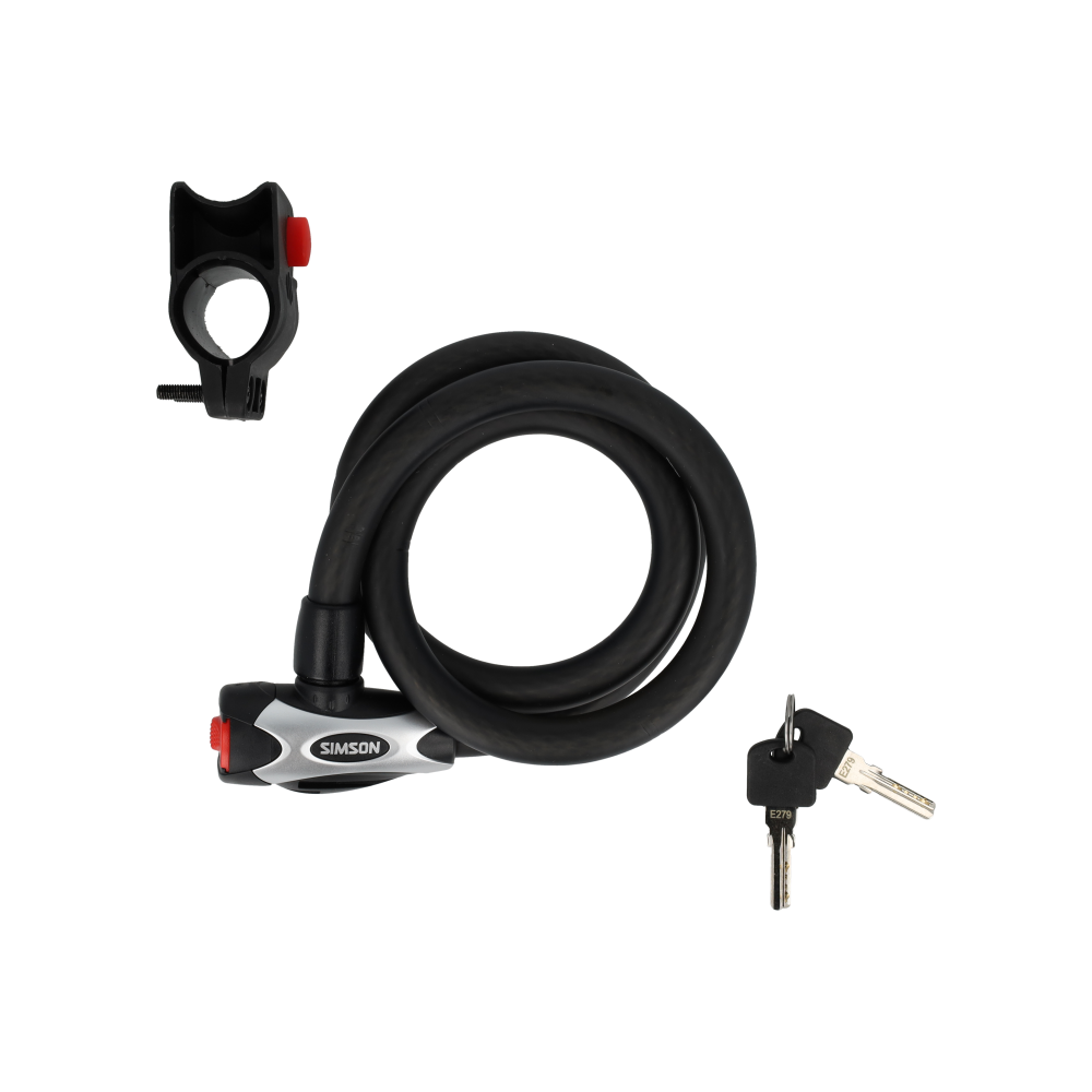 Simson S020841 spiraalkabelslot Excellent size L 15mm x 100cm