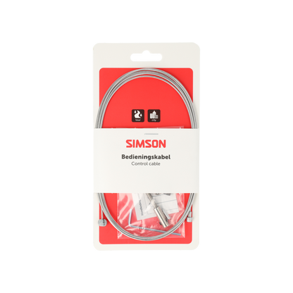 Simson S020963 binnenkabel trommelrem univers. ton/peer + inbus RVS