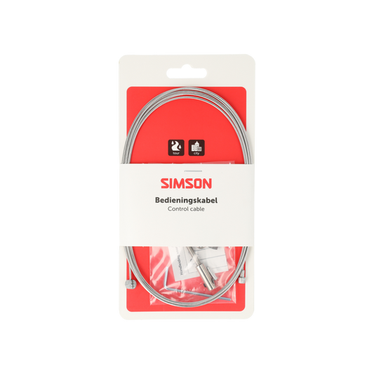 Simson S020963 binnenkabel trommelrem univers. ton/peer + inbus RVS