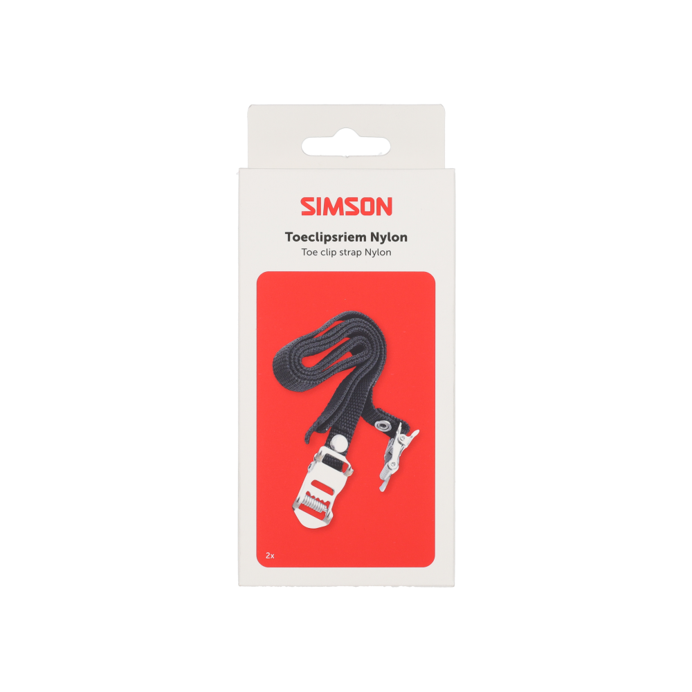 Simson S020977 toeclip riemen 2st