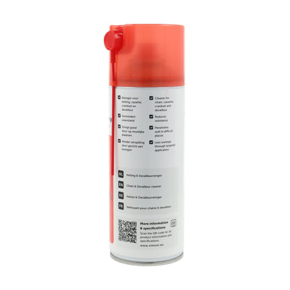 Simson S021001 ketting & derailleurreiniger spray 400ml