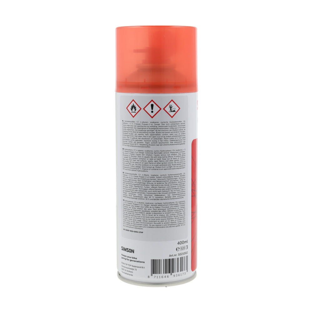 Simson S021002 remreiniger spray 400ml