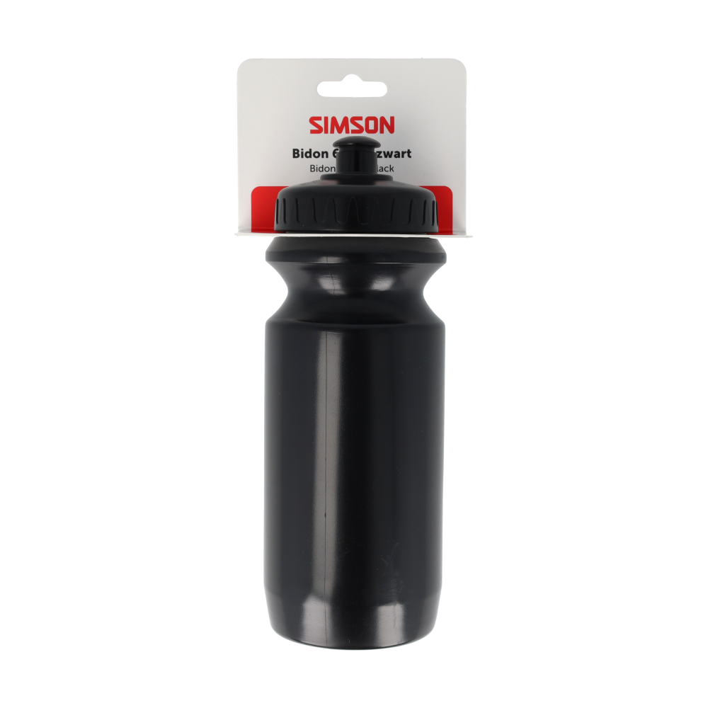 Simson S021066 bidon 600ml zwart