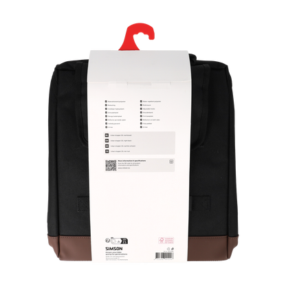 Simson S021069 Urban Single Bag / schoudertas – 15L – Night Black