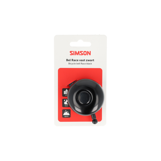 Simson S021212 bel Race zwart