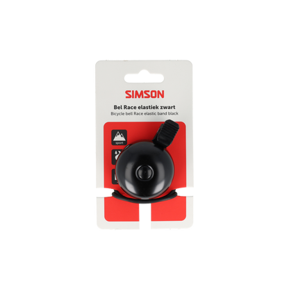 Simson S021231 bel Race rubber elastiek bevestiging zwart