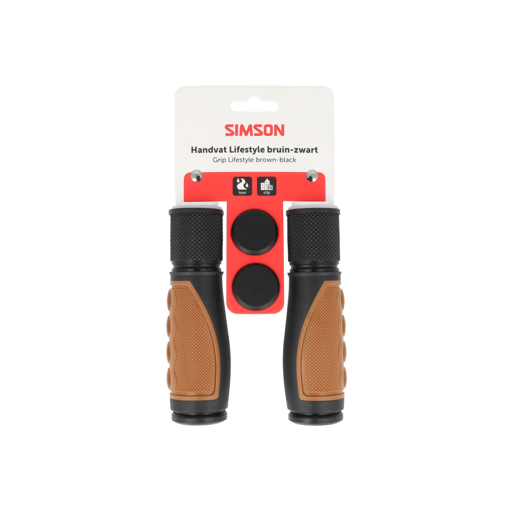 Simson S021455 handvatten Lifestyle middenbruin-zwart