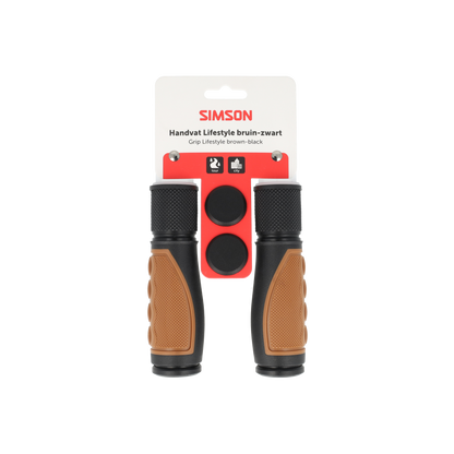 Simson S021455 handvatten Lifestyle middenbruin-zwart