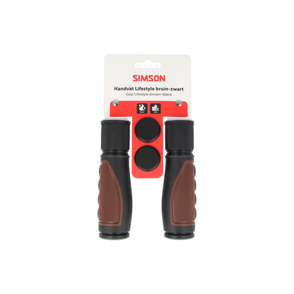 Simson S021456 handvatten Lifestyle donkerbruin-zwart