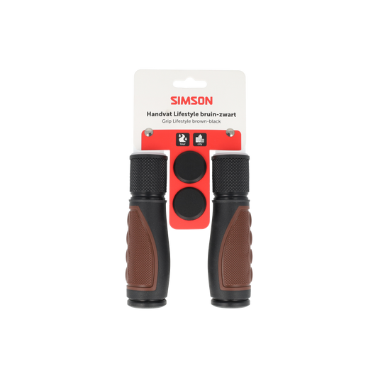 Simson S021456 handvatten Lifestyle donkerbruin-zwart