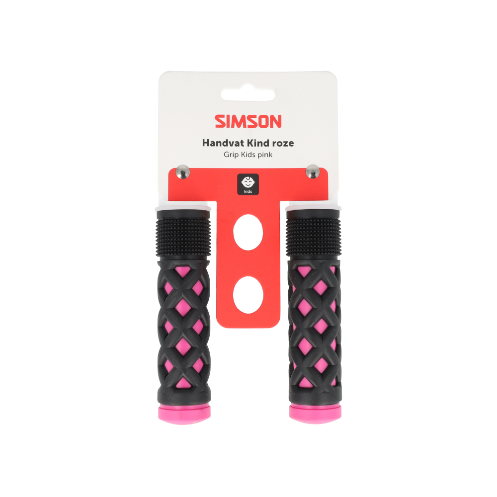 Simson S021477 handvatten Kinder roze-zwart