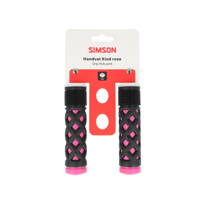 Simson S021477 handvatten Kinder roze-zwart